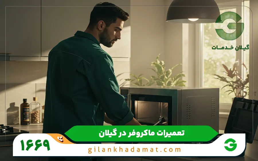 مشکلات رایج مایکروفر اسنوا که در تعمیرگاه رشت تعمیر می شوند